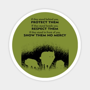 Protect Them - Wolves Magnet